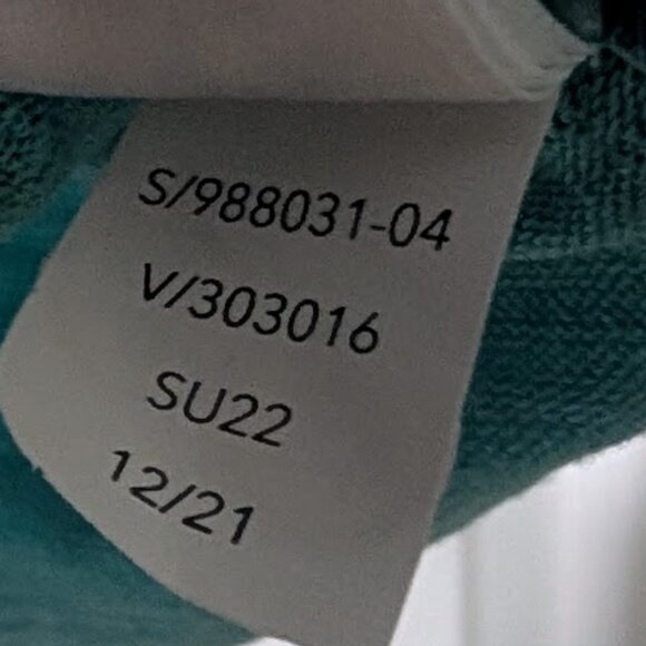 NEW! Athleta | Breezy Wrap Tank In Gulf Green - Picture 7 of 7